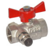 Кран с отводом воздуха, с обратным клапаном, с фильтром