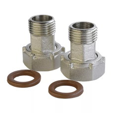 Комплект приєднувальний для лічильників VLMZ нік. 1х3/4 (L-97) {60} VLMZ 1048270