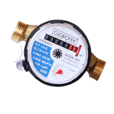 лічильник 1/2" Гідротек E-T 1.5 U Х 40" + згін (Київ) {20} ГИДРОТЕК 1012936