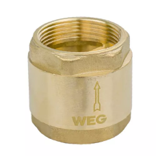 Зворотний клапан із лат. шток  1 1/4" WEG {76/2} WEG 1038098