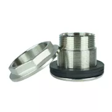 Штуцер зливний (врізання для ємності) 1 1/2 нік. VLMZ (L-123) VLMZ 1048455