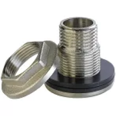 Штуцер зливний (врізання для ємності)    3/4 нік. VLMZ (L-120)  {40/10} VLMZ 1048452