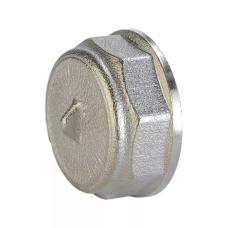 Заглушка   1" В нік. VLMZ (L-75) {100/50} VLMZ 1048388