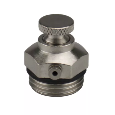 Кран Маєвського з мет. ручкою 1/2" нік. KARRO (KR85010) {50} KARRO 1010985