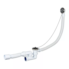 Р0110 ванна "Регульований" нерж.випуск+перелив, ревізія, гофротруба 40*40/50 {16/20} SOLOPLAST 1003922