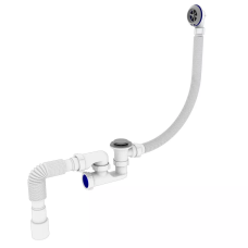 Сифон для ванни Kronoplast В-0550 К 40/50 Сlick-Сlack з переливом (SR27200133) KRONO 1009983