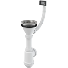 A447 Кухня 3 1/2*d115 нерж. з прямокутним переливом, без випуску {15} ALCA 1056460