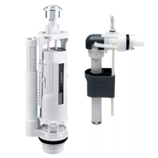 SА 2204PN комплект зливного/наповнювального 2 кноп. механізм.  бічне 1/2" під'єднання пластик {12/1} ITAL 1047460