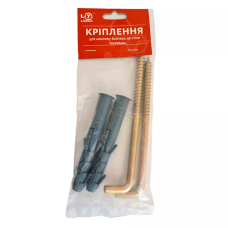 Кріплення LiSeven бойлера до стіни (пара) 10* 140мм {50} LiSeven 1046119