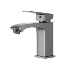 F1076-9 умивальник одноваж. литий вилив лат. корпус гайка Ø35 (гангрей) {10/1} FRAP 1055760