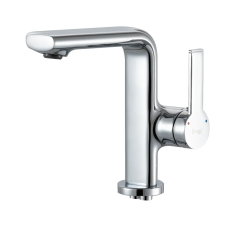 F1088 умивальник одноваж. литий вилив лат. корпус гайка Ø35 (хром) {10/1} FRAP 1047618