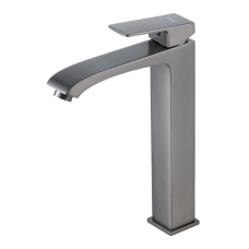 F1076-29 умивальник вис. одноваж. литий вилив лат. корпус гайка Ø35 (гангрей) {10/1} FRAP 1055761