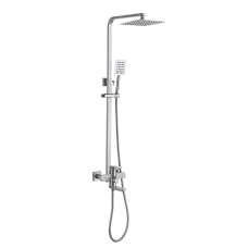 ODA16-15 душ система 3х фунц. одноваж. нерж. сталь Ø35 (сатин) {6/1} WEZER 1055180