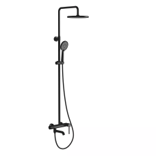 G2406-6 душ. система 3х функц. одноваж. лат. Ø35 (чорн) {3/1} GAPPO 1046759