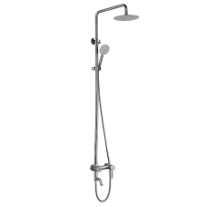 Душова система WEZER EKO16A-01, поворотний вилив - перемикач на лійку/душ, нержавіюча сталь WEZER 1034675