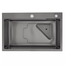 Кухонна мийка GAPPO GS7246-6 накладна 720x460 мм, нержавіюча сталь, поверхня PVD GAPPO 1045122