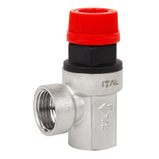 Запобіжний клапан ITAL  3,0 bar ВВ 1/2" нік. {120} ITAL 1055664