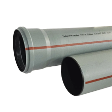 Труба WEG каналізаційна 110*1,8*3000 ЧОРНА {10/1} WEG 1055942