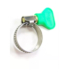 Хомут автомобільний З РУЧКОЮ 16-25 оцинк. (КРАТНО 50) {1000/50} OPTIMA 1004490