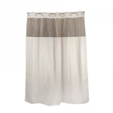 Штора для ванни GAPPO G8655, терілен-поліестер, 18х200 см, пісочний GAPPO 1037836