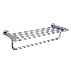 Полиця з тримачем для рушників GAPPO G1824, хром, 580 мм GAPPO 1037866