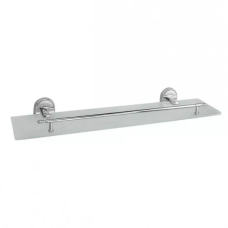 Скляна поличка Frap F1907, хром, 520 мм FRAP 1037726