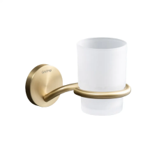 G30706-3 склянка/скло з утримувачем (сатин золотий) {10/1} GAPPO 1055633