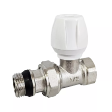 Кран рад. прямий верх 1/2" з ущільн.рез. RL {120} RL 1048062