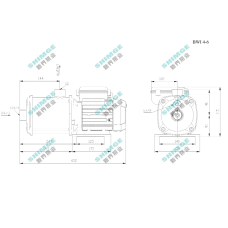 BWI 4-6/1.3 SHIMGE 220В ц/біжний багатоступ. нерж (1,3 кВт, Нmax=57(49)м, Qmax=100(67)л/хв {1} SHIMGE 1056130