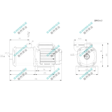 BWI 4-3/0.55 SHIMGE 220В ц/біжний багатоступ. нерж (0,55 кВт, Нmax=29(25)м, Qmax=100(67)л/хв {1} SHIMGE 1056127