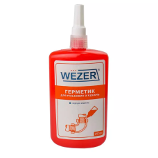 Анаеробний гель-герметик WEZER 250 мл для різьбових з'єднань WEZER 1038264