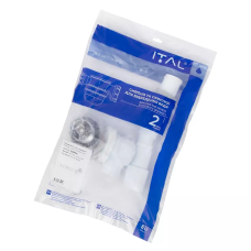 D1011K душ. піддон низький 1 1/2 Сlick-Сlack, гофротруба 40*40/50 {60} ITAL 1048528