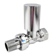 Кран радіаторний прямий верхній Хром FADO 1/2" (RC03)