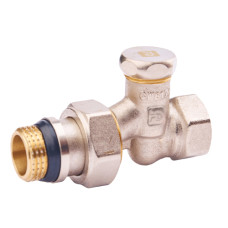 Кран радіаторний прямий нижній FADO NEW 1/2" (RN04)