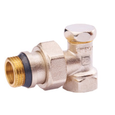 Кран радіаторний кутовий нижній FADO NEW 1/2" (RN02)