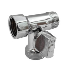 Кран прохідний FADO NEW 1/2"x3/4"x1/2" (KZ55)