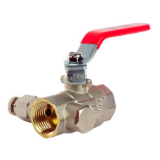 Кран кульовий FADO зі спусником 20 3/4" ВВ (KS02)