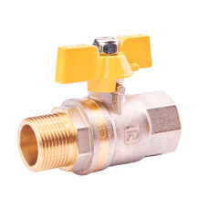 Кран кульовий FADO ГАЗ 20 3/4" НВ (GB12)