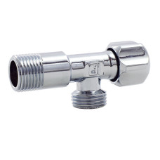 Кран кутовий FADO вентильний 1/2"x3/4" (KZ63)