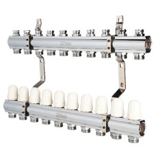 Колектор FADO з запірними клапанами  1 "х3 / 4" 10 виходів (KRZ10)