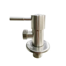 Кран кутовий FADO NEW з керамічною головкою 1/2 x1/2 (KZS91)