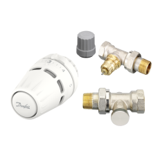 Комплект термостатичний  Regus RA + RA-FN + RLV-S 15 прямий (015G5302)