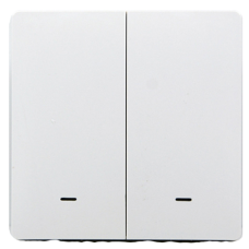 Tervix 433021 Розумна клавішна кнопка-вимикач Pro Line ZigBee Push Button (2 клавіші), на батар. (433021)