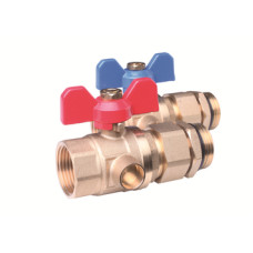 Кульові крани Ду25 для підкл. кіл. 2 шт (088U0822)