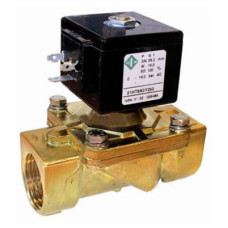 Клапан електромагн. 21HF6KOE250 НЗ, 1", Рвх-Рвих=0,1-16ат,  Тмакс. =140С, 220В