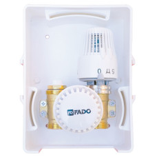 Клапан регулюючий для теплої підлоги 3/4" (під євроконус) (KLR01)