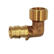 FADO Куточок із зовнішнім різьбленням FAST LINE ЛАТУНЬ 25х3/4Н (PSU15)