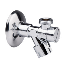 Кран приладовий буксовий Icma 1/2" кутовий №518 (90518AD07)