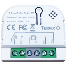 Tervix 432121 Розумний вимикач Pro Line ZigBee Switch (1 клавіша / розетка) (432121)