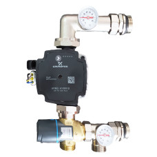 521431 Змішувальний вузол 1" для теплої підлоги Tervix Mixset з част. насосом та клапаном ATM561 (521431)